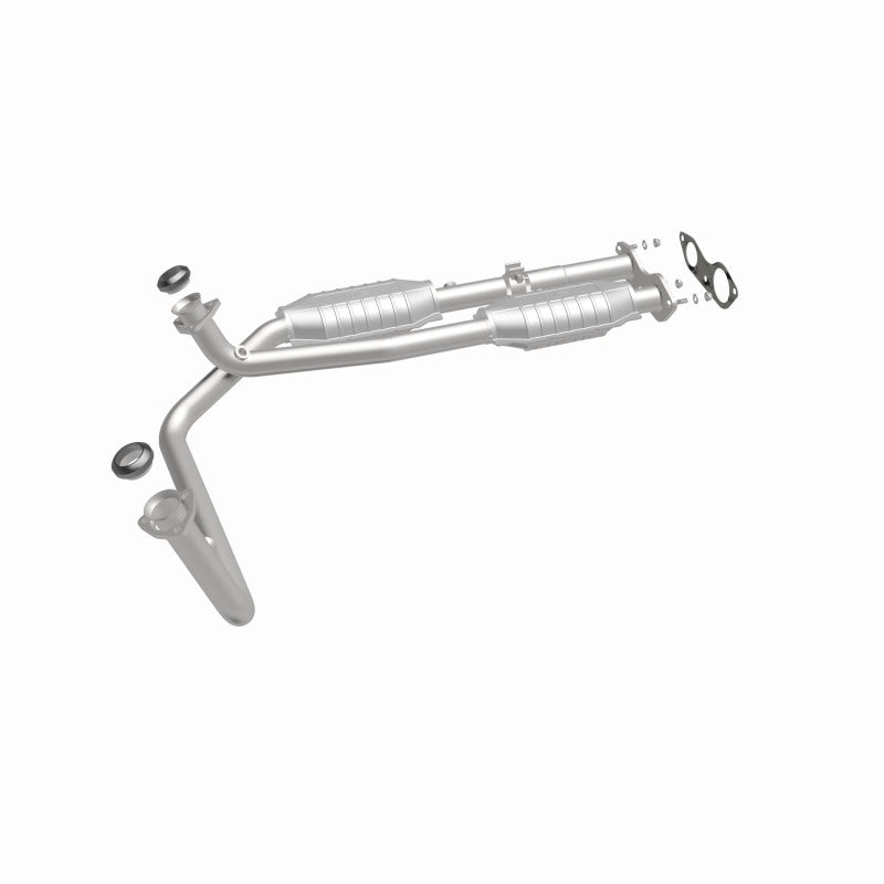 MagnaFlow Catalytic Converter DF Dual Outlet for GM Truck/SUV 96 - OneFastShop