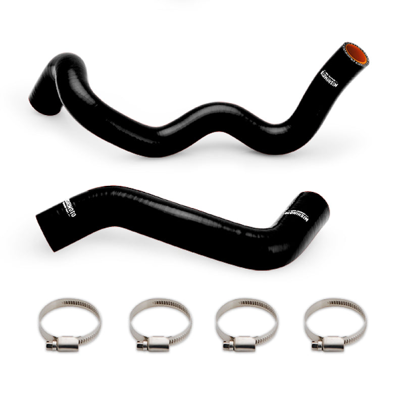 Silicone Radiator Hose Kit Black 2016+ Ford Focus RS - OneFastShop