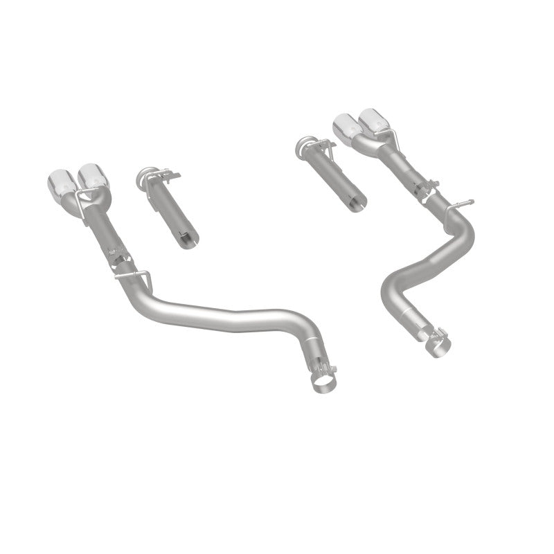 MagnaFlow Axle-Back – SS 2.5 in. Quad Split Rear 3.5 in. Tip for 2015 Dodge Challenger R/T 5.7L