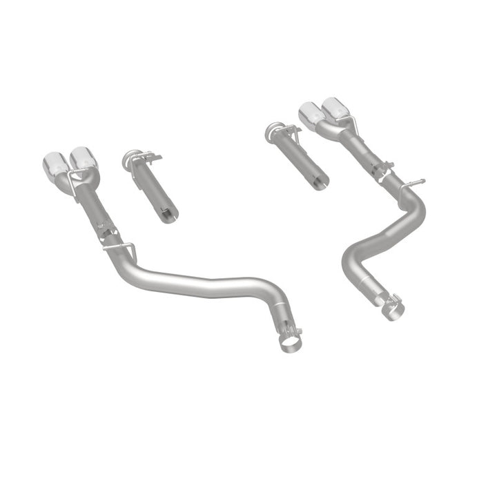 MagnaFlow Axle-Back – SS 2.5 in. Quad Split Rear 3.5 in. Tip for 2015 Dodge Challenger R/T 5.7L