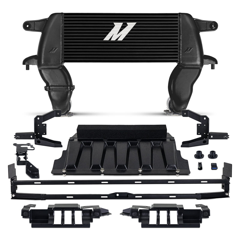 Mishimoto High Mount Intercooler Kit - Ford Bronco 2021-2026 - Black
