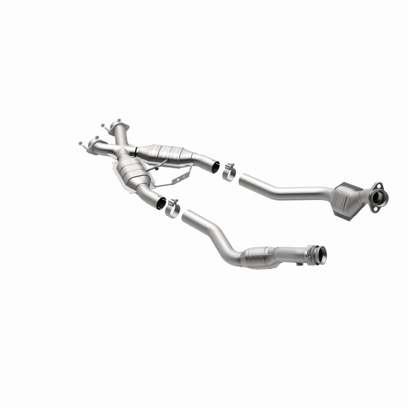 Magnaflow Conv DF Mustang X-Pipe 94-95 Street Direct-Fit for 1994-1995 Ford Mustang GT GTS SVT Cobra