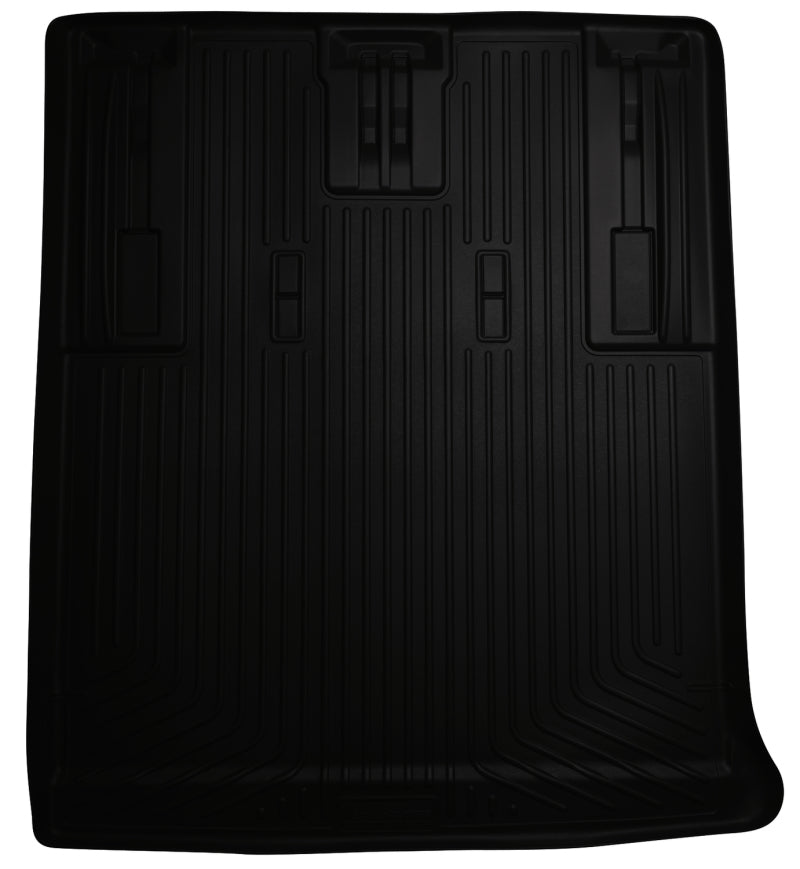 Husky Liners WeatherBeater Black Rear Cargo Liners for 07-13 GM Escalade/Suburban/Yukon (5 Ft.) - OneFastShop