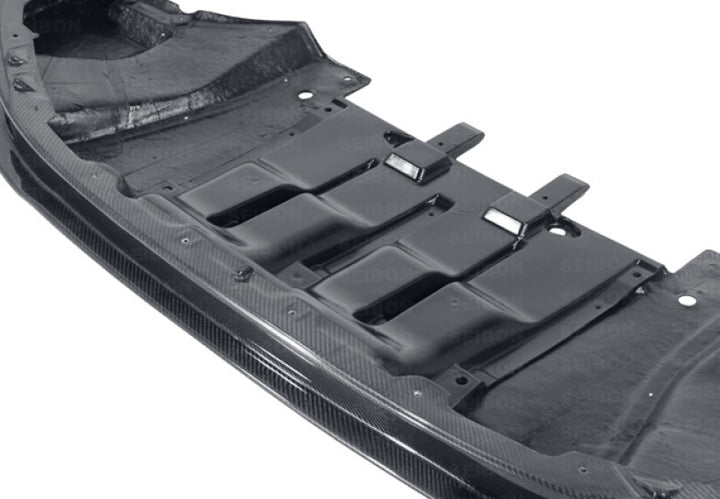 Seibon VS-Style Carbon Fiber Front Lip for 12-13 Nissan GT-R R35 - OneFastShop