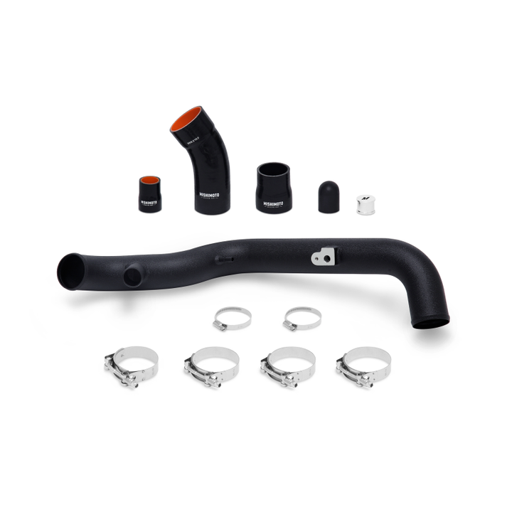 Mishimoto 2014+ Ford Fiesta ST Hot-Side Intercooler Pipe Kit - 2.5in Diameter - Fits 2014-2016 Ford Fiesta ST - OneFastShop