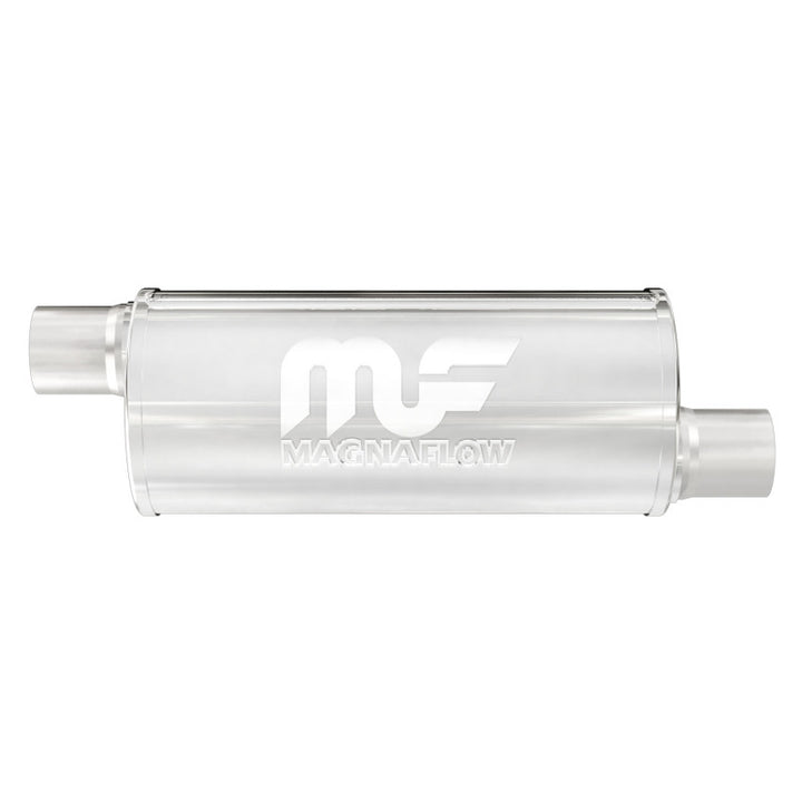 Magnaflow Muffler Mag SS 6X6 14 2.5/2.5 for Jeep Wrangler 2007-2018 - OneFastShop