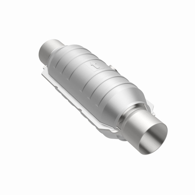 Magnaflow Universal Catalytic Converter 2in Center/Center Round 11in Body - Fits Acura CL, Honda Accord, Ford Explorer, and More