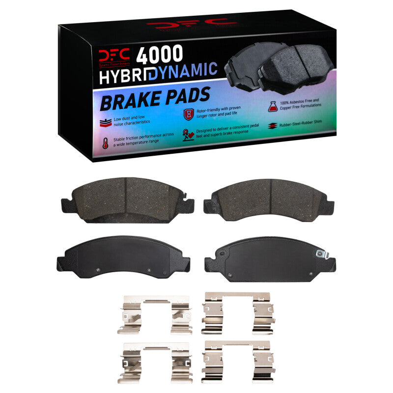 DFC 05-18 ChevroletSilverado 1500Front 4000HybriDynamic BrakePads And HardwareKit