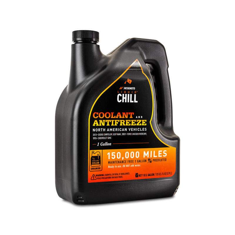 Mishimoto Liquid Chill EG Coolant - Orange, North American Vehicles