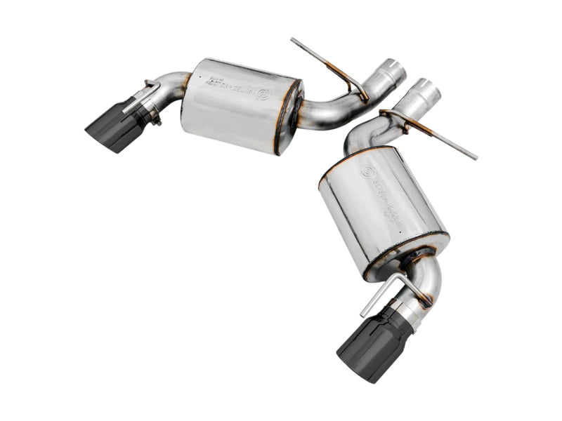 AWE Touring Edition Axle-Back Exhaust - Chevrolet Camaro 2016-2024 - Diamond Black Tips