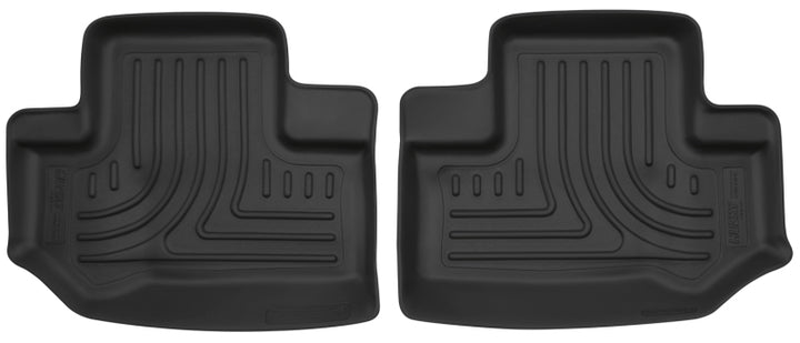 Husky Liners X-Act Contour Black 2nd Row Floor Liners for 11-15 Jeep Wrangler 2 Door