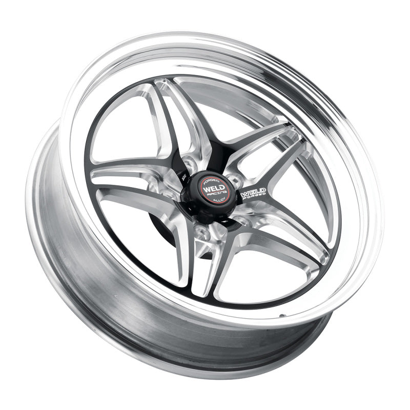 Weld S81 High Pad Forged Wheel 17x5 - 5x120 ET-21 Black