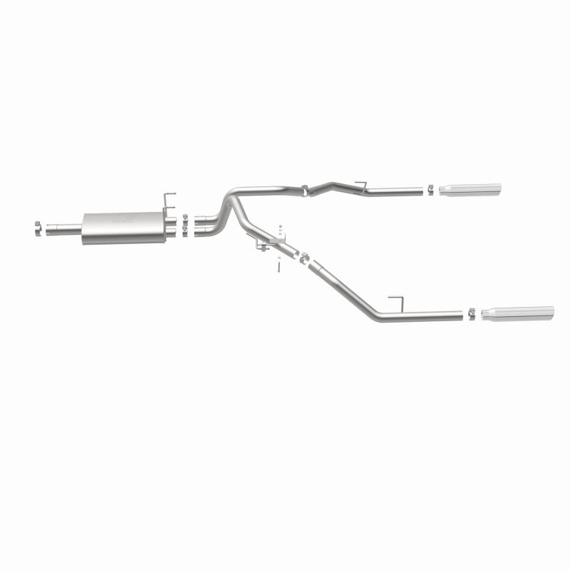 Magnaflow Cat-Back Performance Exhaust Dual Split Rear Exit Polished Stainless for 09-13 Dodge Ram 1500 V6 3.6L - OneFastShop