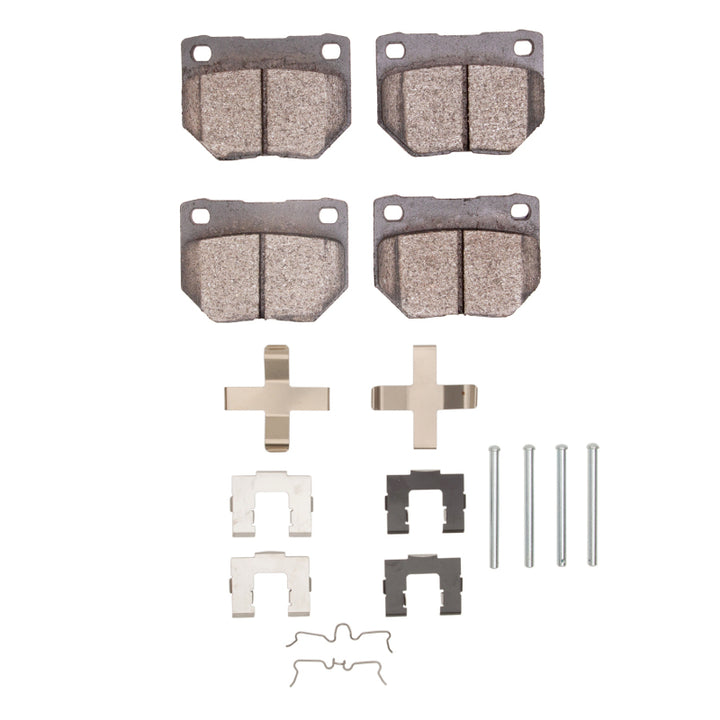 R1 1989-1996 Nissan 300ZX Turbo Rear R1 Performance Sport Pads & Hardware Kit