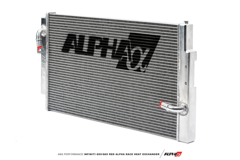 AMS Performance Heat Exchanger Alpha Race for Infiniti 17 Plus Q60 and 16 Plus Q50 3.0TT VR30