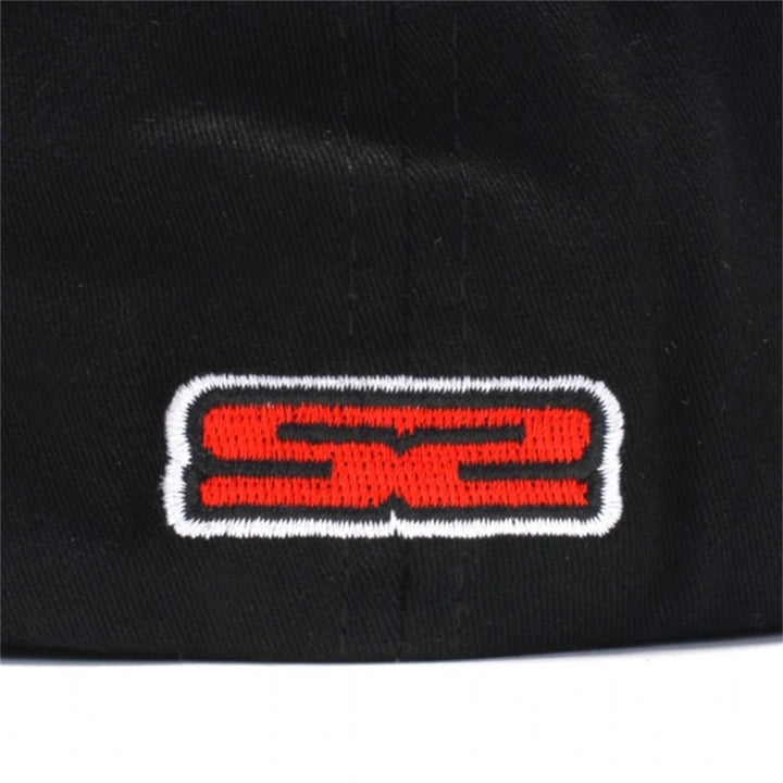 Skunk2 Racing Cap with Racetrack Logo - Black (L/XL) - OneFastShop