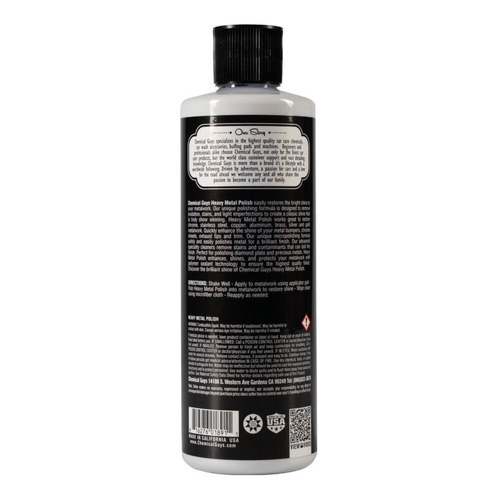 Chemical Guys Heavy Metal Polish 16oz - OneFastShop