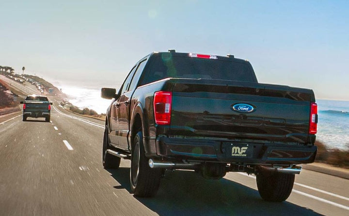 MagnaFlow Street Series Quad Split Rear Exhaust with Black Tips for 2019 Chevy Silverado 1500 V8 5.3L