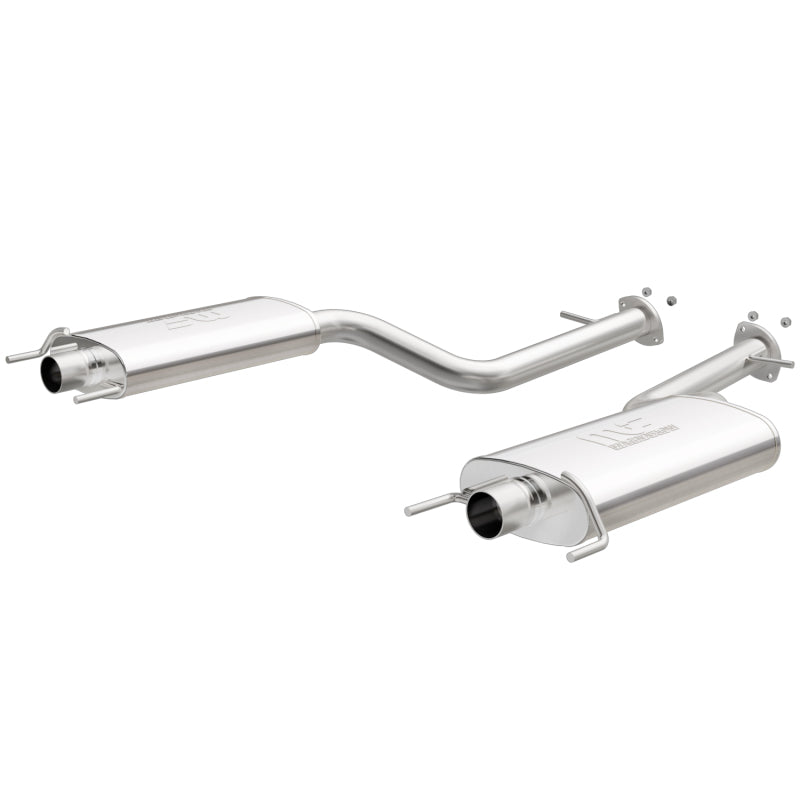 MagnaFlow 2012–2016 Lexus LS460 4.6L V8 Stainless Steel Axle-Back Exhaust (Uses Factory Tips) - OneFastShop