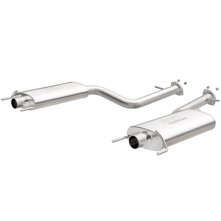 MagnaFlow 2012–2016 Lexus LS460 4.6L V8 Stainless Steel Axle-Back Exhaust (Uses Factory Tips) - OneFastShop