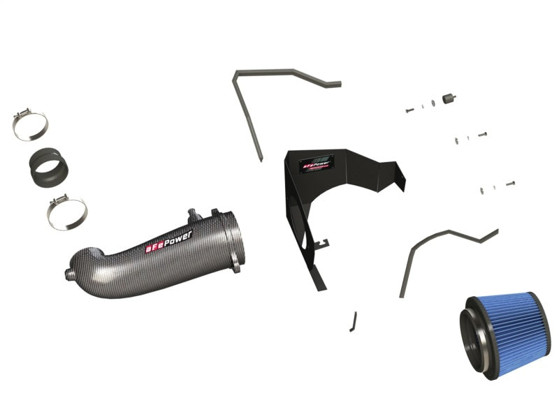 aFe MagnumFORCE Stage-2 P5R Carbon Fiber Intake for Dodge Challenger/Charger V8-5.7L Hemi 11-17 - OneFastShop