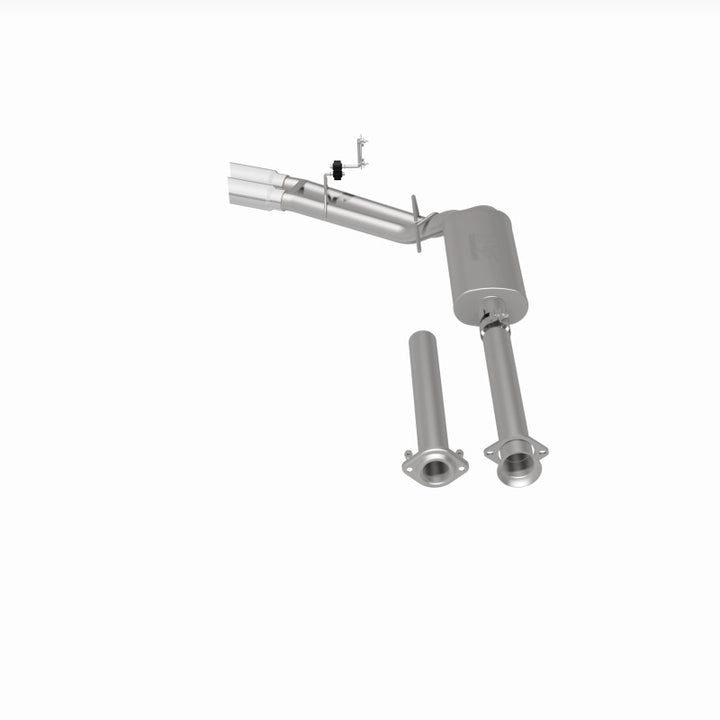 Magnaflow Street Series Cat-Back Exhaust System - Polished Side Exit for 15-21 Ford F-150