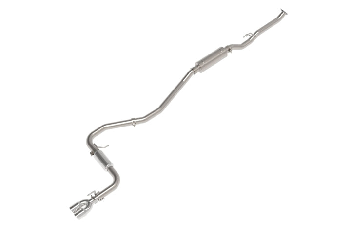aFe POWER Takeda 2.5 in 304 SS Cat-Back Exhaust – for 2022–2025 Honda Civic L4-2.0L with Polished Tips - OneFastShop