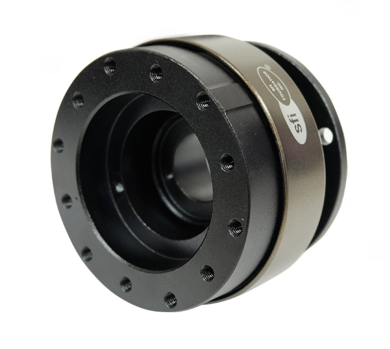 Nrg Quick Release Gen 2.0 Black Body Chrome Ring Sfi Spec 42.1