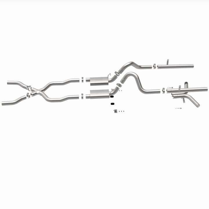 Magnaflow Performance Exhaust System C/B 3inch 55-57 Chevy Bel Air V8 - OneFastShop