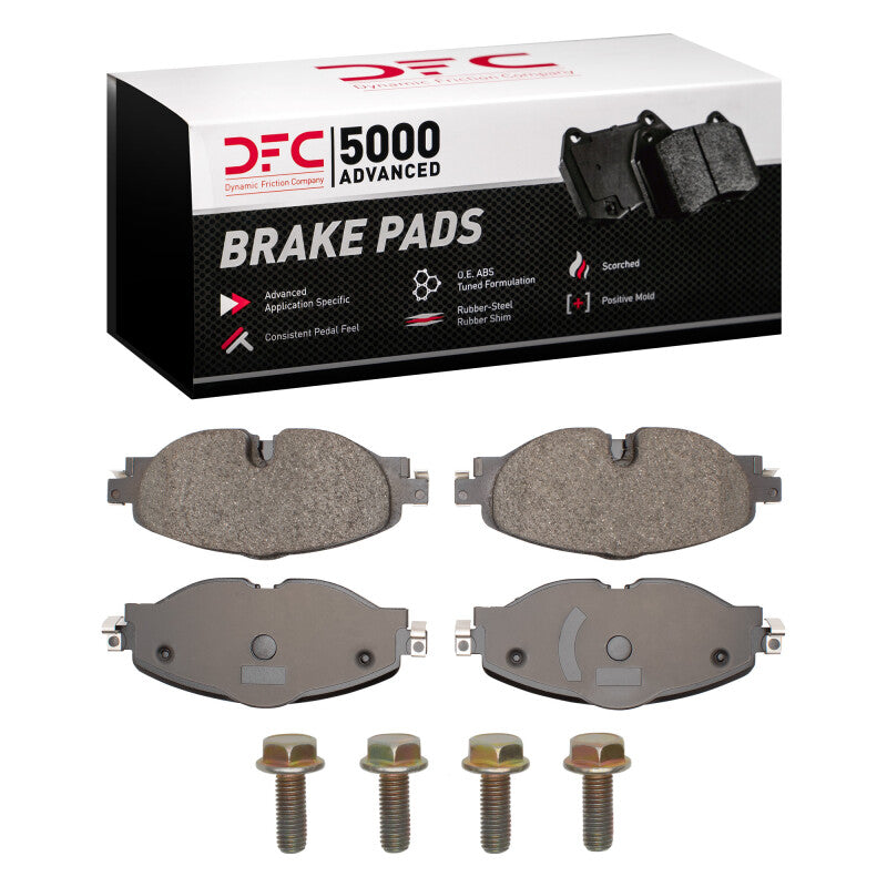 DFC 15-25 Audi TT Quattro Front 5000 Ceramic Brake Pads and Hardware Kit