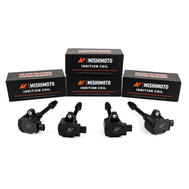Mishimoto Ignition Coil Set for 16-21 Honda Civic 4-Cylinder - OneFastShop