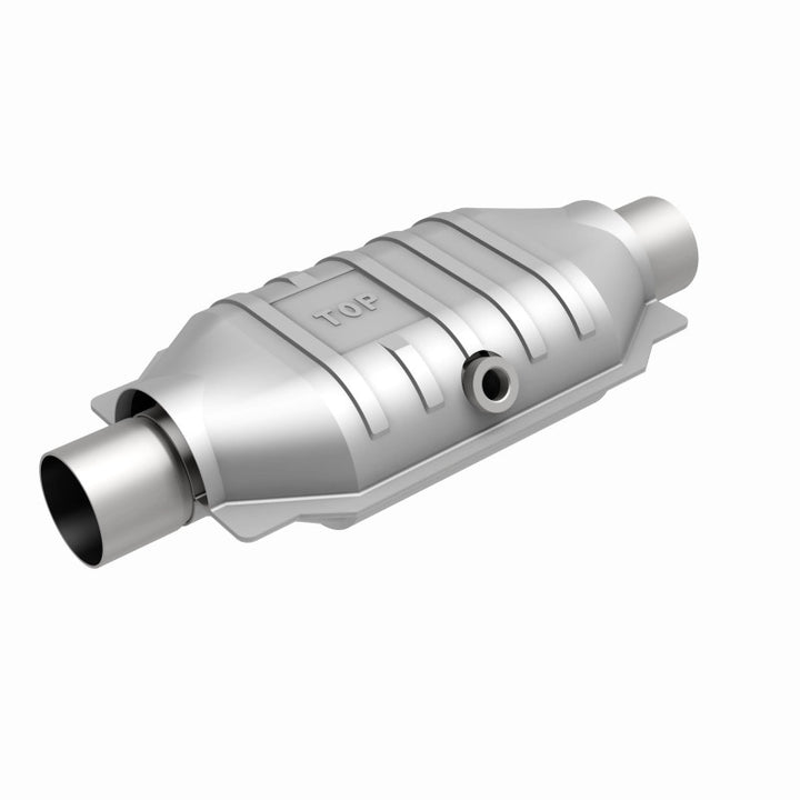 Magnaflow Universal 2.5 Midbed O2 CA OBDII Catalytic Converter for 2003-2006 Ford E-150 E-250 E-350 and More - OneFastShop