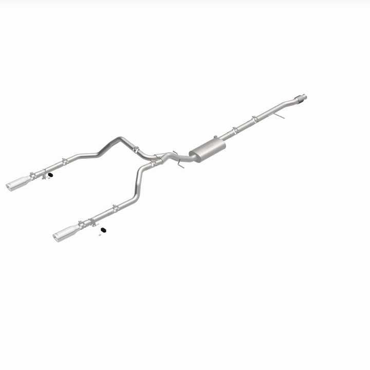 Magnaflow Street Series Dual Exit Exhaust for 2019-2024 Chevy Silverado 1500 V8 5.3L/V6 4.3 with Polished Tips - OneFastShop