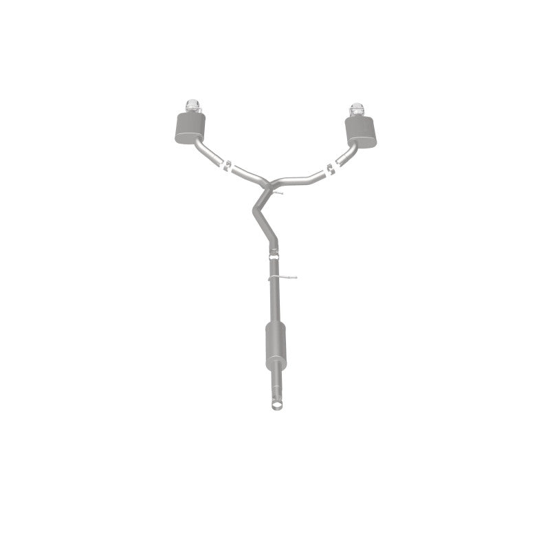 Magnaflow Street Series Cat-Back Exhaust 2.5in Dual Outlet - 2016 Ford Explorer 3.5L V6 - OneFastShop