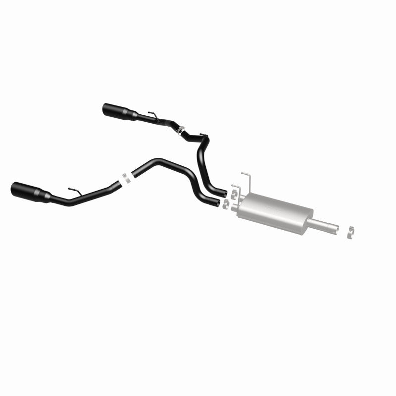 Magnaflow Performance Exhaust System Black Stainless Dual Split Rear Exit for 09-15 Dodge Ram 1500 V8