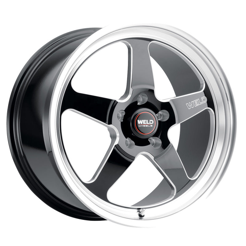 Weld S104 Ventura 17X11 Wheel 5X127 ET-44 BS4.25 Gloss Black MIL Dia 78.1 (78.1) - OneFastShop