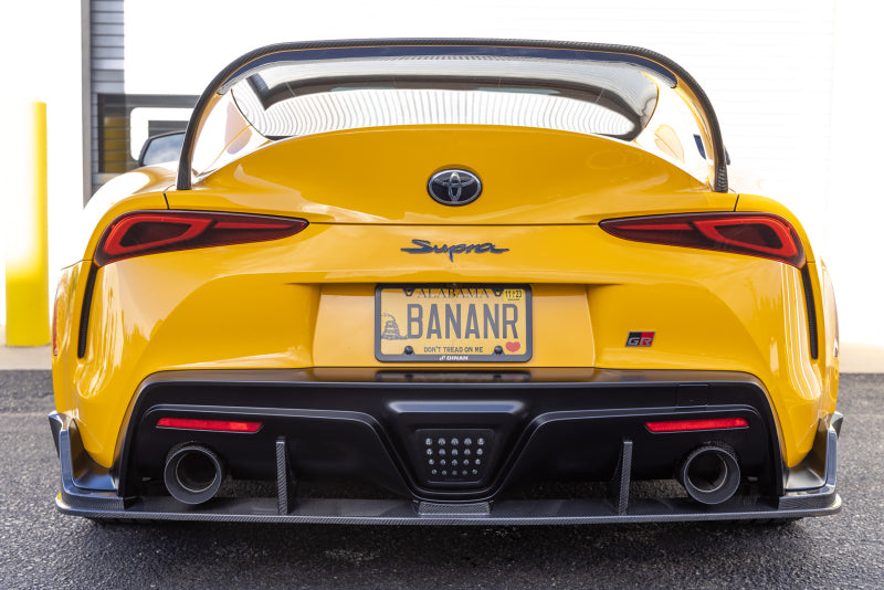 Dinan Valved Cat-Back Exhaust - Toyota GR Supra 3.0 (A90/A91) 2020-2026 - Black Tips, image 5