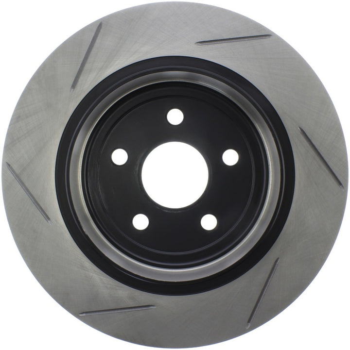 StopTech 2012–2013 Jeep SRT8 Rear Left Slotted Sport Brake Rotor - OneFastShop
