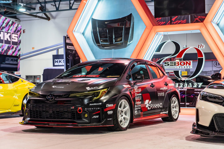 CSF High Performance Stepped Core Intercooler System Silver for 2023-2024 Toyota GR Corolla