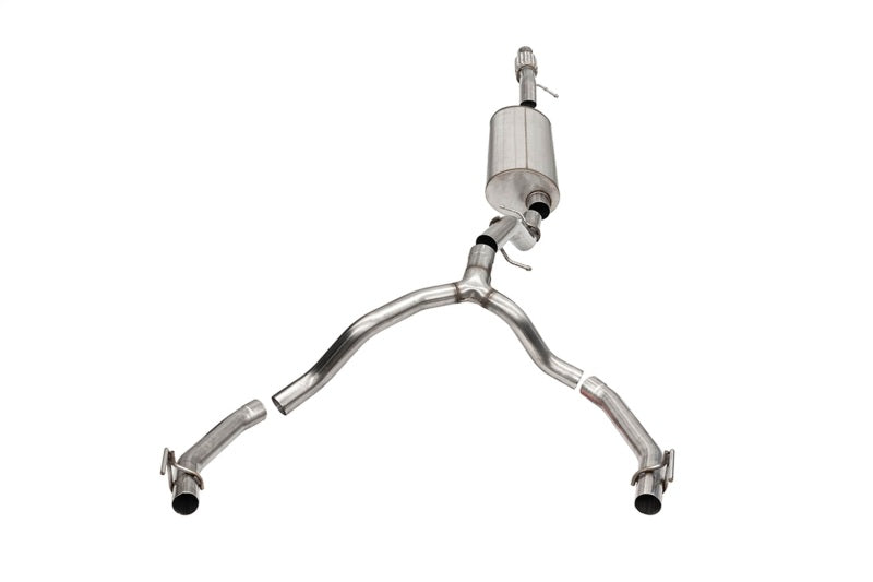 CORSA Sport 3.5 in Cat-Back Exhaust - Cadillac Escalade 6.2L 2021-2026