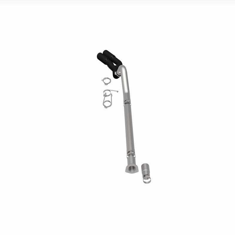 MagnaFlow Black Series Exhaust System for 08-18 Ford F-250/F-350/F-450 4.6L/6.7 - DPF-Back Black 4in Dual Single Rear Exit