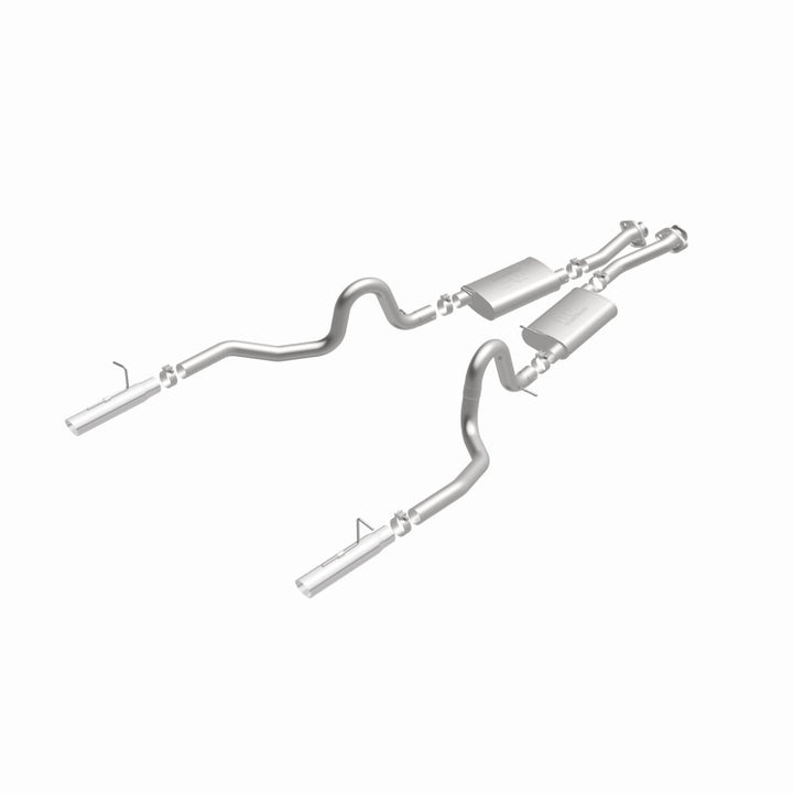 MagnaFlow Street Series Cat-Back Exhaust System Ford Mustang 5.0L 87-93 LX - OneFastShop