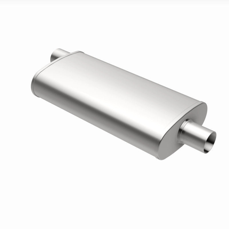 MagnaFlow Muffler Trb SS 4X9 18 2.5/2.5 Easy Install