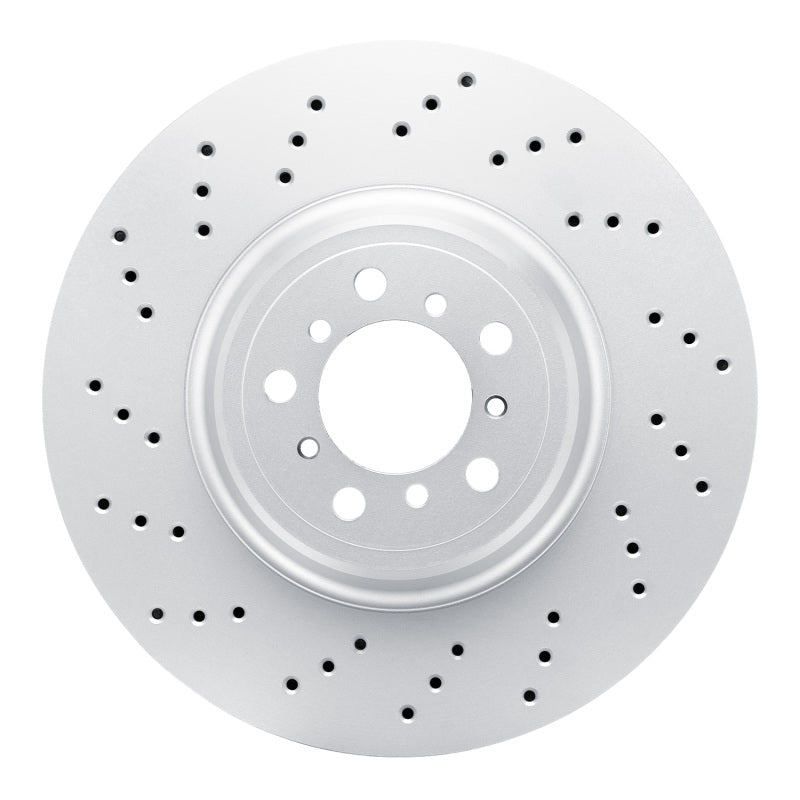 DFC GeoSpec Coated Drilled Left Front Brake Rotor - BMW M2/M3/M4 (F8x) 2015-2020