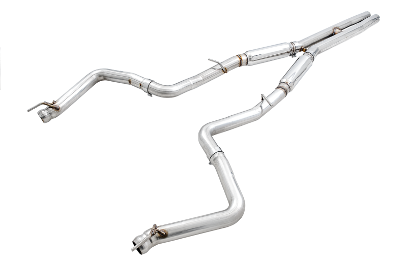 AWE Track Edition Cat-Back Exhaust - Dodge Challenger 2015-2023 - OE Tips