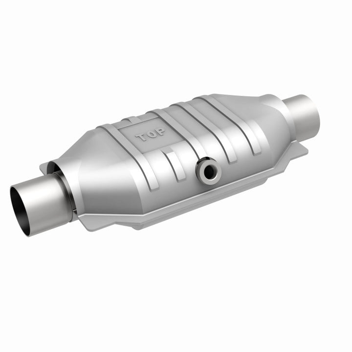 Magnaflow Universal 2.5 Midbed O2 CA OBDII Catalytic Converter for 2003-2006 Ford E-150 E-250 E-350 and More - OneFastShop