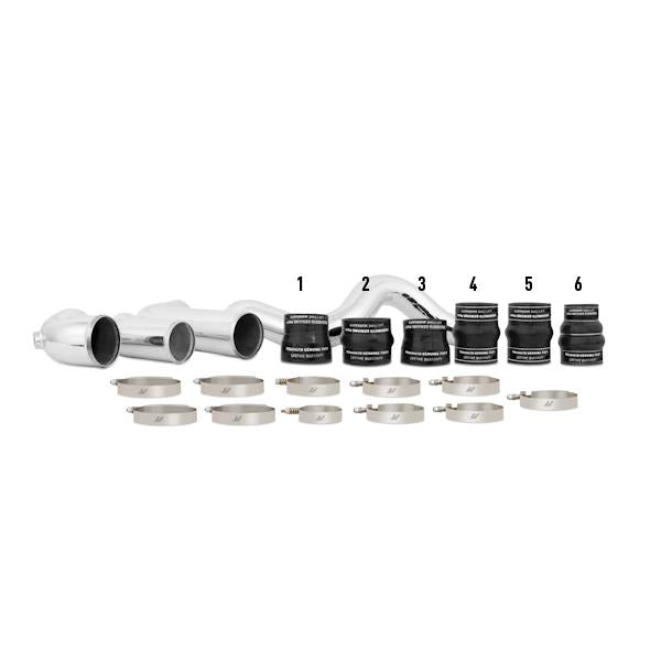 Mishimoto Silver Intercooler Kit - Chevrolet/GMC 6.6L Duramax LML 2011-2016