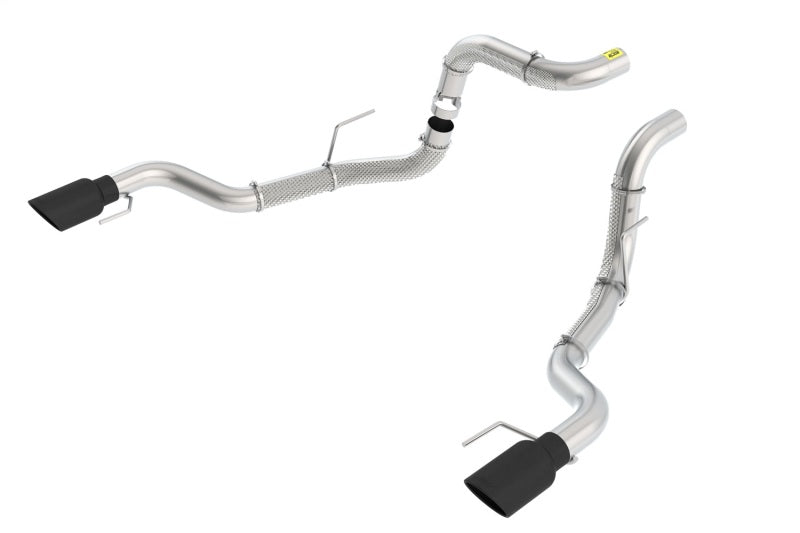 Borla Tailpipe Assembly with Black Tips for 2017 Ford Raptor 3.5L AT RWD