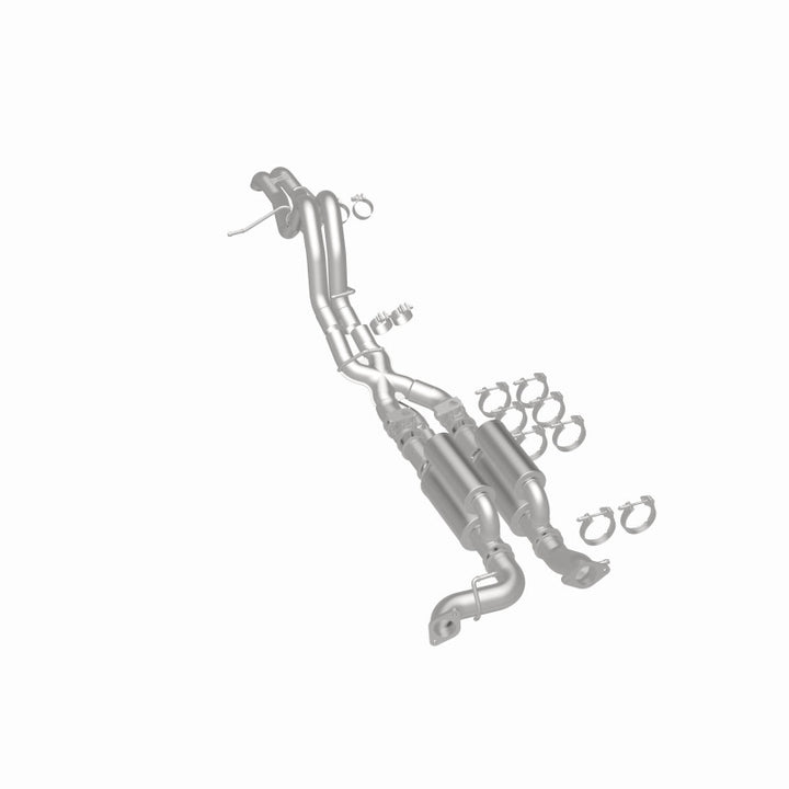 MagnaFlow Overland Series Cat-Back Exhaust System - Ford Bronco Raptor 3.0L (2022-2023) - OneFastShop