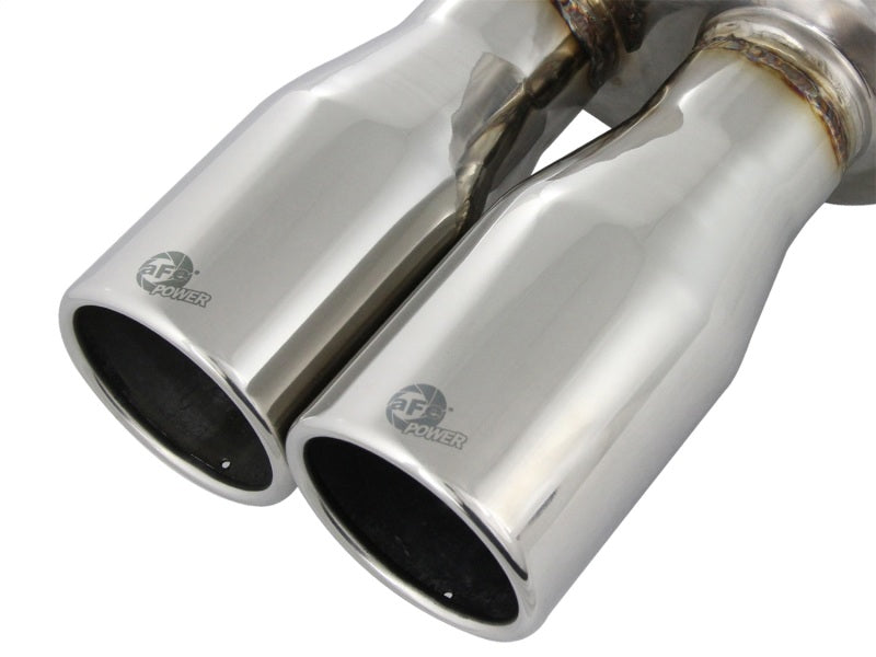 aFe MACHForce XP Exhaust System with Dual Tips - Mini Cooper S L4 1.6L R56/R57/R58